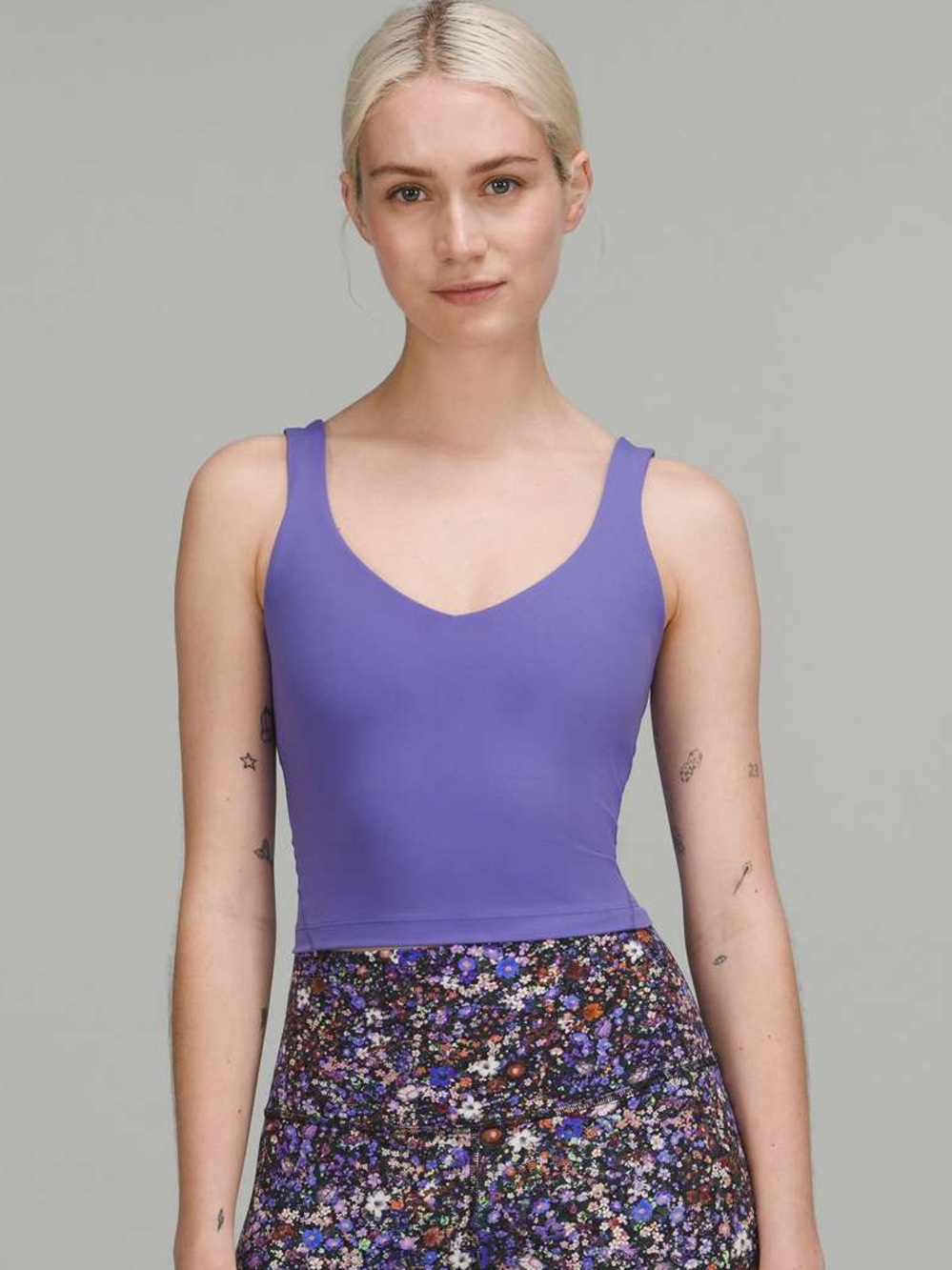 Lululemon Align Tank Top Charged Indigo Blue size 12 activewear gym workout yoga